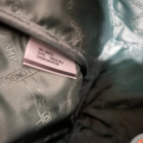 Rare Longchamp  Wool/Leather Tote Bag - Picture 5 of 12